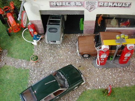 Diorama maquette voiture sales