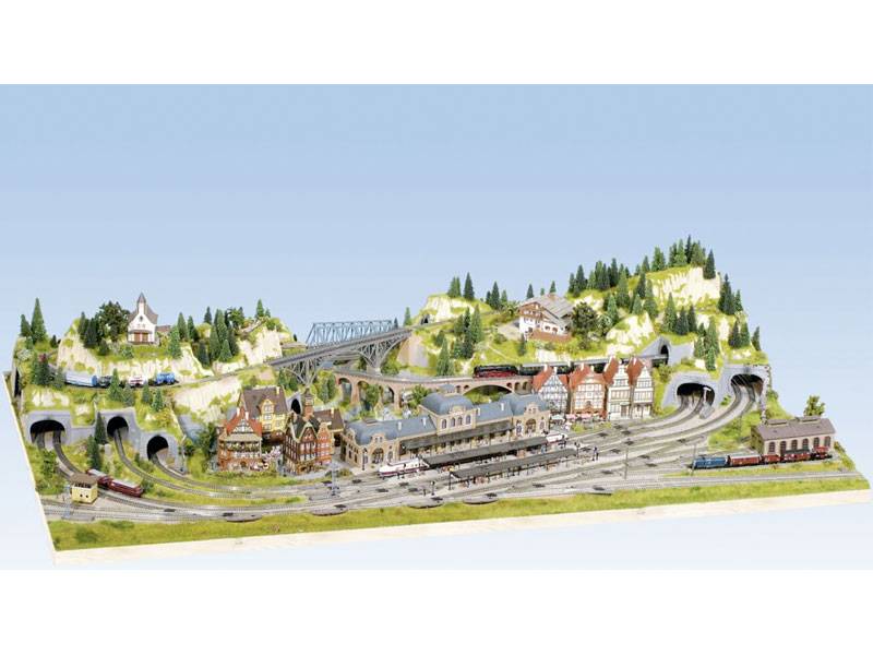 Miniatures : Noch 84830 - Plateau Baden-Baden 1:160, 1:220, 175 x