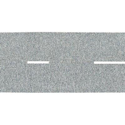 Noch 60470 - Route grise miniature, 1:87 - HO, 100 x 5,8 cm