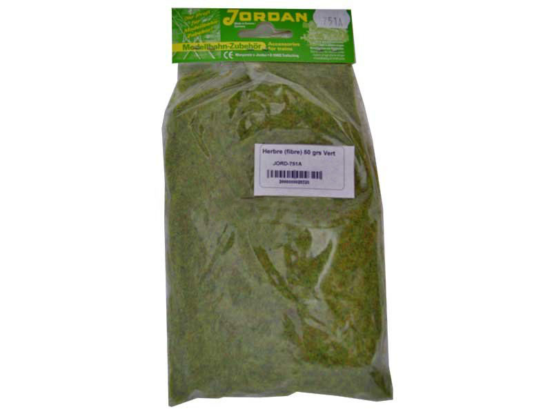 JORD-752A - Herbre (fibres) 50 g Vert foncé