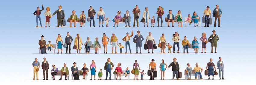 Scénettes - figurines miniatures et accessoires échelles 1:87 - HO