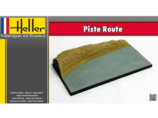 Diorama d'une piste sur route - 1/43 - Heller 81251