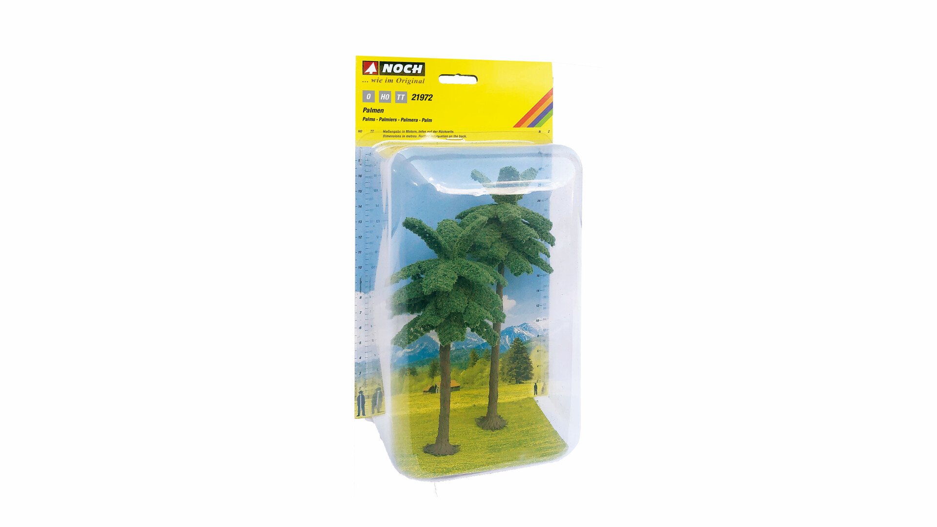 Végétation miniature : Palmiers 15 et 19 cm - Noch 21972