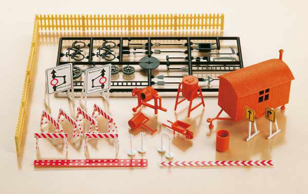 Accessoires construction chantier 1:87, 1:100, 1:120 Miniatures