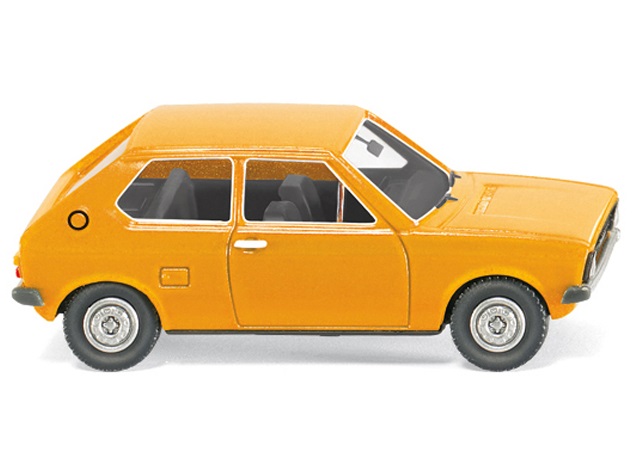 Voiture miniature VW Polo jaune - Wiking 3649