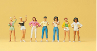 Figurines miniatures :  Filles 1:87 - Preiser 10258