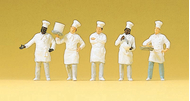 Figurines miniatures : Cuisinier au buffet 1:87 - Preiser 10330