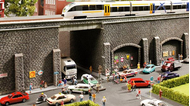 Noch 58056 - Mur de soutènement, 33,4 x 12,5 cm 1:87 - HO