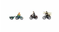Figurines miniatures : Cyclistes 1/87 - Noch 15902