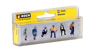 Figurines miniatures : Gens assis  1:87 - Noch 15532