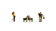 Figurines miniatures :  Couple d'amoureux  - Noch 15510