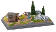 Figurine et décor miniature : Minidiorama Montagnes - 1:87 H0 - Faller 180051