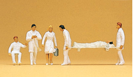 Figurines miniatures : Médecins urgentistes 1:87 - Preiser 10101