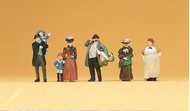 Figurines miniatures : Personnages époque 1900 - 1:87 - Preiser 12176