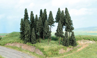 Végétation miniature - Forêt de 20 sapins 5 à 11 cm - Heki 2262