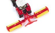 Jouets miniatures : Tracteur avec faucheuses 1/87 - Siku 1672