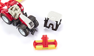 Jouets miniatures : Tracteur avec faucheuses 1/87 - Siku 1672