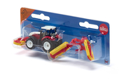 Jouets miniatures : Tracteur avec faucheuses 1/87 - Siku 1672