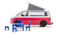 Van miniature : VW T6 California avec accessoires au  1/87 - Siku 1019220001