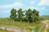Végétation miniature : 5 pommiers 7 cm - Heki 1961, 01961