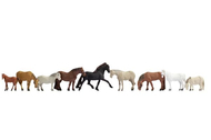 Figurines miniatures : Chevaux  - Noch 15761