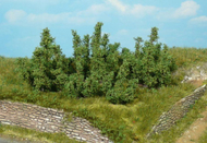 Heki 1725 - Assortiment d'arbres - 3 cm - 10 arbres
