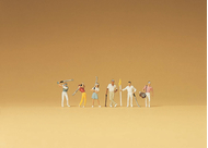 Preiser 79072 - Golfeurs 1:160