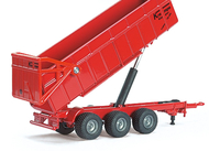 Véhicule miniature : Tracteur Massey Ferguson avec remorque 1/87 - Siku 10184400001