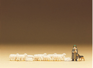 Preiser 79160 - Moutons et berger 1:160