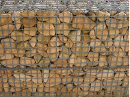 Mur en Gabion 1:87