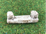 Accessoires miniatures de crèche : 1 banc 50 x 15 mm - FR 21113