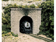 1 entrée de tunnel en pierre de taille 1 voie au 1:87- Woodland Scenics C1253