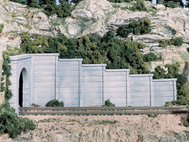 Mur de soutènement en béton - Woodland C1258