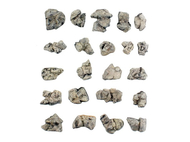 22 Rochers gris  prêts à l'emploi - Woodland Scenics C1142