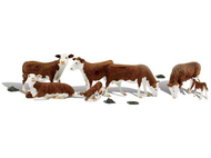 Vaches miniatures 1:43 - Woodland A2767