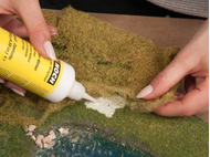 Végétation miniature : Feuillage dense vert moyen 20 x 23 cm - Noch 07300