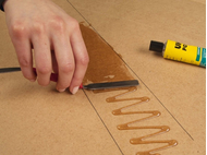 Décor miniature : Route structurée Opus Romain 7,5 cm x 50 cm - 1:87 H0 - Noch 60322