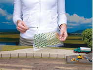 Végétation miniature : Touffes d'herbes XL, tons neutres, 104 pieces 6 mm - Noch 7009 07009