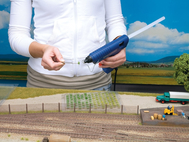 Végétation miniature : Touffes d'herbes XL, tons neutres, 104 pieces 6 mm - Noch 7009 07009