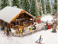 Figurines miniatures : Un jour en hiver - 1:87 HO - Noch 16220