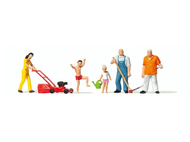 Preiser 212585 - Personnages miniatures dans le jardin 1:87
