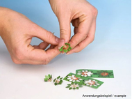 Végétation miniature :  Iris de marais -  1:87 - Noch 14140