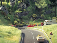 Noch 60703 - Route nationale miniature grise 1:87 - HO