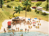 Végétation miniature : Palmiers 15 et 19 cm - Noch 21972