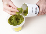 Végétation miniature : Herbe Vert Moyen 100 g - Noch 50210