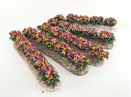 3 Rangées de fleurs - décors pour crèches et santons - FR-B/0840MU/S