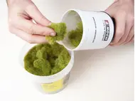 Végétation miniature : Herbes sauvages vert foncé, 6 mm - Noch 7094