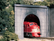 1 entrée de tunnel en béton 1 voie au 1:87 - Woodland Scenics C1252