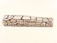 Murette droite miniature en pierres - crèche provençale - FR 21301