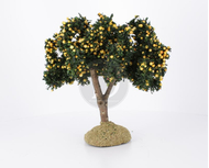 Pommier, pommes jaunes 11 cm - décors pour crèches FR-91591